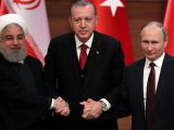 Erdoğan üçlü zirve öncesi Putin ve Ruhani ile görüştü