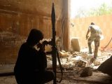Suriyeli askeri muhaliflerden füze saldırısı